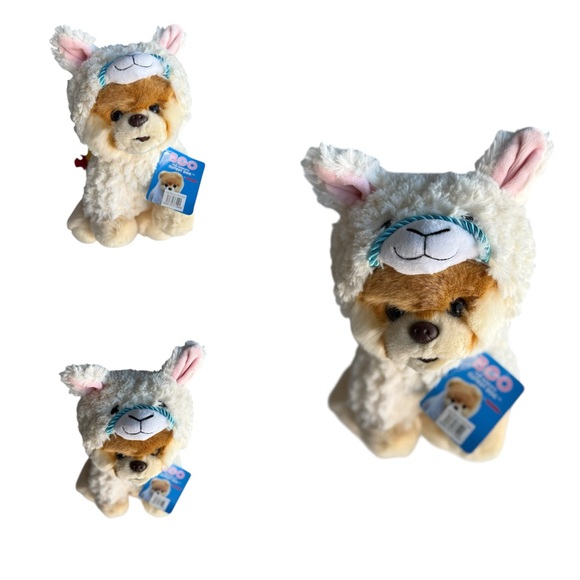 GUND World’s Cutest Dog Boo Llama Alpaca Outfit 10” Plush Stuffed Toy Pomeranian - Picture 10 of 10